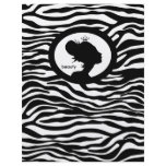 Beauty Salon Flyer Hair Zebra Black Crown