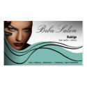 Beauty Salon I - Hair Makeup Nails Spa Treatments business cards by StylishBusinessCards Beauty Salon I - Hair Makeup Nails Spa Treatments business cards