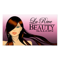 Beauty Salon III Hair Makeup Nails Spa Treatments business cards