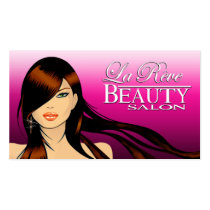 Beauty Salon III Hair Makeup Nails Spa Treatments business cards