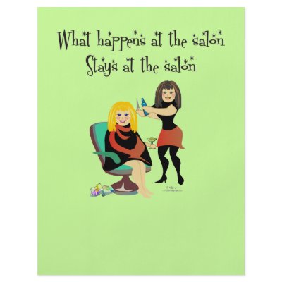 Beauty Salon Secrets Flyers by ScottInk
