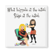 Beauty Salon Secrets Magnets