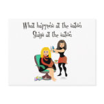 Beauty Salon Secrets Postcards