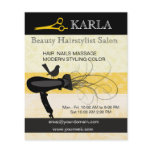 Beauty Salon & Spa Hairstylist flyers