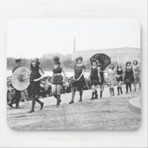 Beauty Show Glamour Girls Vintage 1922 Mousepads