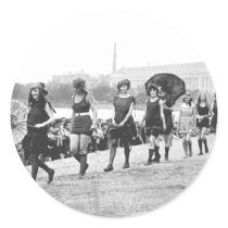 Beauty Show Glamour Girls Vintage 1922 Stickers