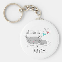 Beauty Sleep Keychain