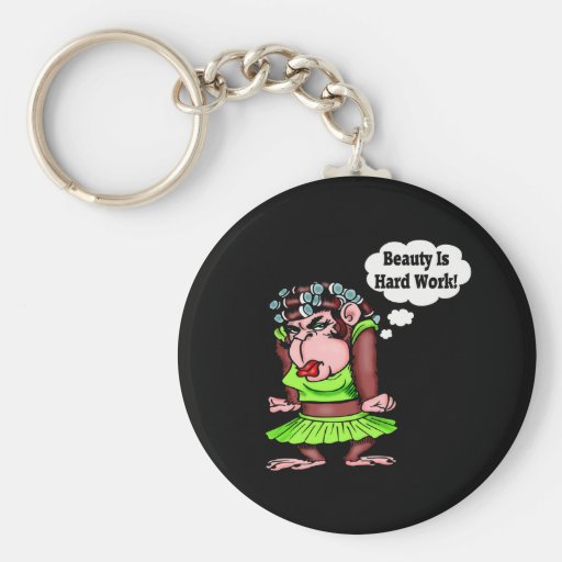 Beauty T-shirts and Gifts For Her Keychain