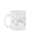 beauty transparent ornament (mug design) by meafeby beauty transparent ornament (mug design)
