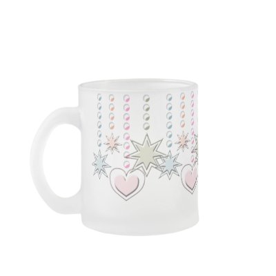 beauty transparent ornament (mug design) by meafeby