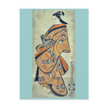 Beauty wearing a kimono by Kaigetsudo,Doshin Postcards