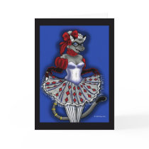 Beaux Arts Cat Greeting Card
