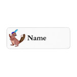 Beaver Baseball Return Address Labels