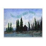 Beaver Bay Happy Holidays Postcard