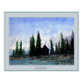 Beaver Bay Watercolor Archival  Print
