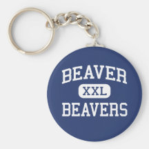 Beaver - Beavers - High School - Beaver Utah Key Chains