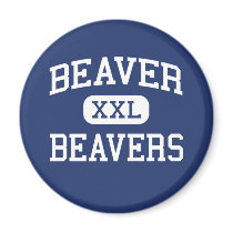 Beaver - Beavers - High School - Beaver Utah Refrigerator Magnet