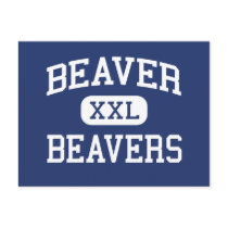 Beaver - Beavers - High School - Beaver Utah Post Card