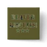 Beaver Biscuits Buttons