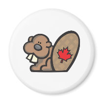 Beaver Canada Magnet