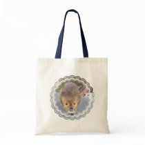 Beaver Canvas Tote Bag