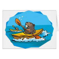 Beaver Greeting Cards