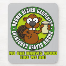 Beaver Carpentry Mousepad
