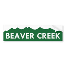Beaver Creek Colorado Bumper Sticker