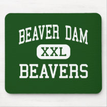 Beaver Dam - Beavers - High - Beaver Dam Wisconsin mousepads