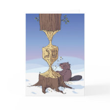 beaver dreidel HR card