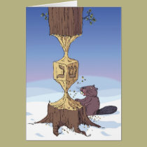 beaver dreidel HR cards