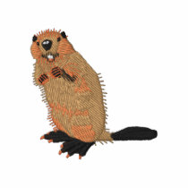 Beaver embroidered shirts
