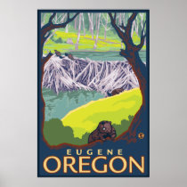 Beaver Family - Eugene, Oregon Print