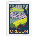 Beaver Family - Odell, Oregon Card