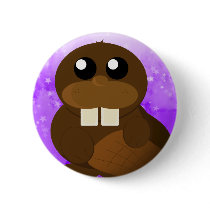 Beaver Fever Button