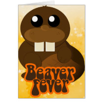 Beaver Fever Card