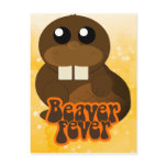 Beaver Fever Postcard