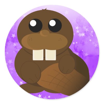 Beaver Fever Sticker by InvisibleIndustries