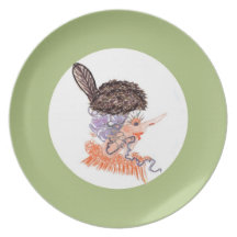 beaver hat plate