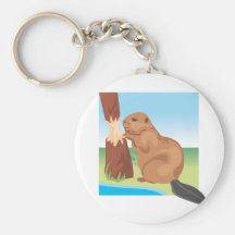 Beaver Key Chains