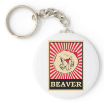 Beaver Key Chain