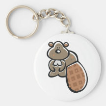Beaver Keychain