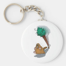 Beaver Keychain