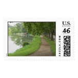 Beaver Lake in the summer postage stamp