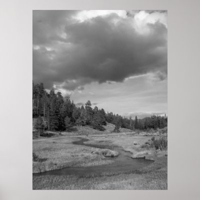 Beaver Lakes Print by JBertrand