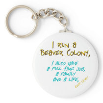 beaver leader turquoise key chains
