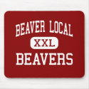 Beaver Local - Beavers - High School - Lisbon Ohio mousepads