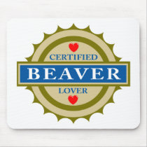 Beaver Lover Mousepad