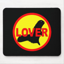 BEAVER LOVER ROAD SIGN mousepads
