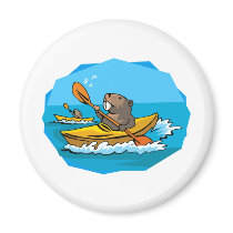 Beaver Fridge Magnet